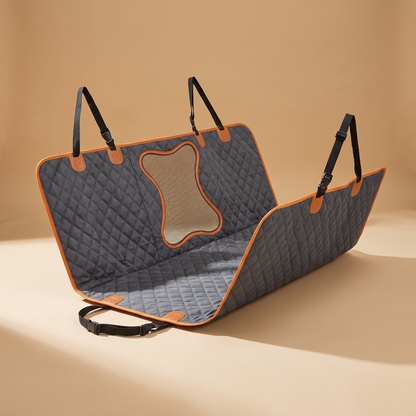 Housse de siège arrière imperméable pour chien
