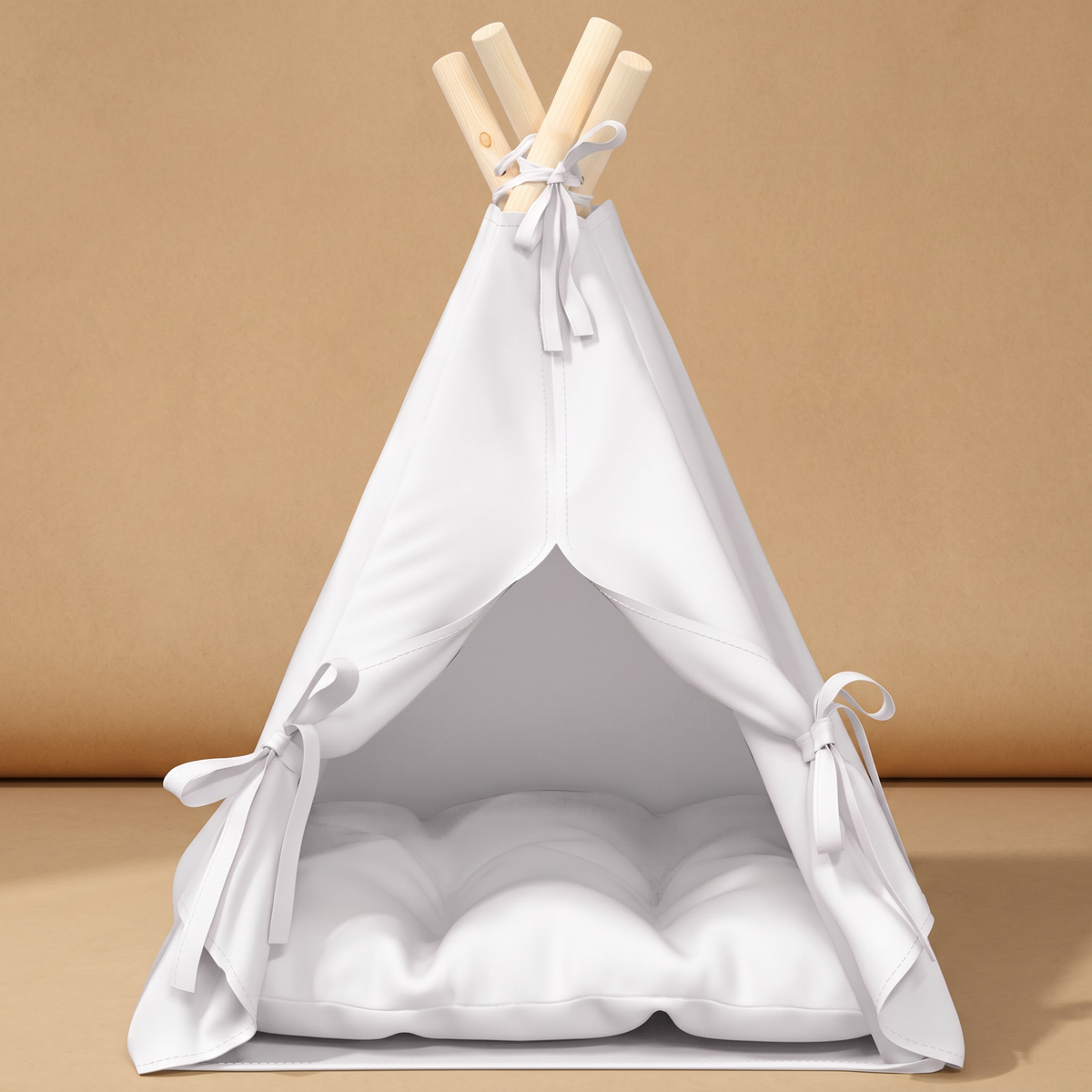 Tipi en pin massif, montants